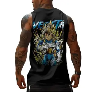 Feel unstoppable in this explosive Vegeta anime tank – electrified design, fierce stance, and ultimate Saiyan energy to level up your gym or cosplay fit