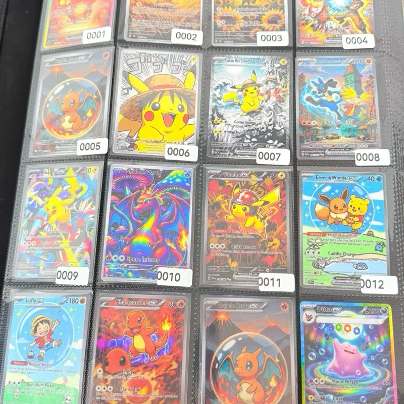 Pokémon EX Trading Cards - Pick Your Number; Includes Pikachu, Charizard, Eevee, and More Collectibles