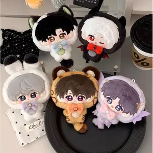 2026 new 10cm In Stock Love And Deep Space Game Peripherals  Plush Toys Biscuit Animal Body Rafayel Xavier Zayne Sylus Caleb Fans Gift