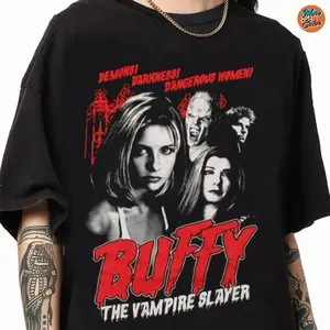 Buffy The Vampire Slayer Horror Movie T-Shirt, Sunnydale Razorback Shirt, Dingoes At My Baby Buffy Tee, Gift For Women, Gift For Man, Trending Shirt