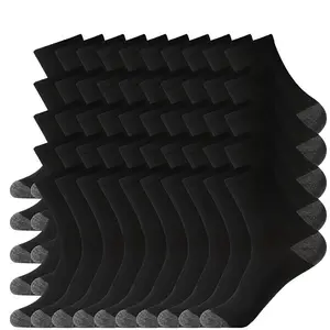 20/30/50 Pairs of Men's Colorful Long Socks, Dynamic and Fashionable, Comfortable Mid-Long Socks