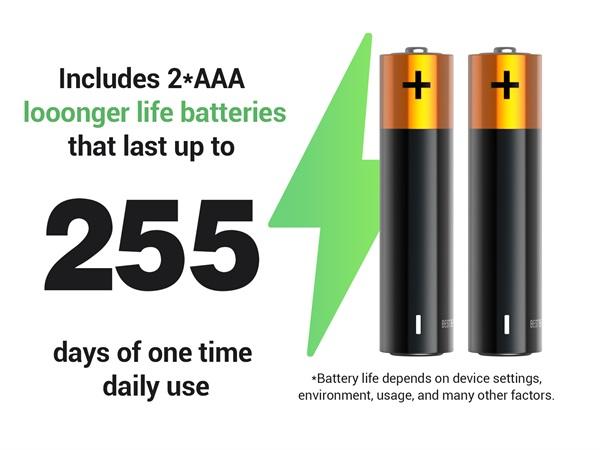 OVUTEK Bathroom Scale for Body Weight, Highly Accurate Digital Weighing Machine for People, Upgraded Batteries Included, Compact Size, LED Display, High Standards Sturdy Tempered Glass, 400lb, White