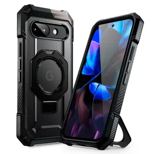 SUPCASE for Google Pixel 9A Case with Stand (Unicorn Beetle Grip), [Compatible with MagSafe] [Military-Grade Protection] Heavy Duty Magnetic Phone Case for Pixel 9A 2025 Protector Screen Protector