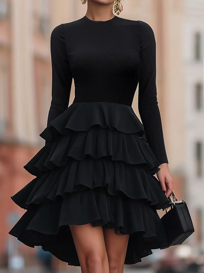 betty boop black dress Betty Boop Mini Dress Black main image 1