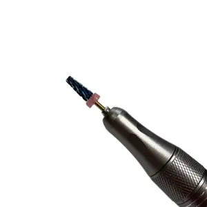 Pink & White 5IN1 Nail Drill Bit 3XCoarse for Professional Manicure Tools