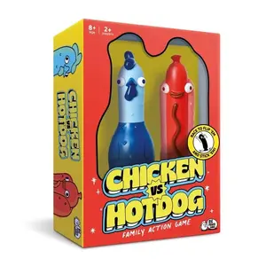 Big Potato Chicken vs Hot Dog: The ultimate challenge party game for kids, teens, adults and families that love to have fun