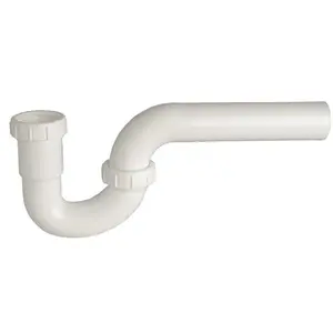 212 MAIN 1.25 in. Plastic Slip Joint P-Trap, Plumbing Accessory, Bathroom Accessory, Drain Solution for Kitchen & Bathroom Sinks