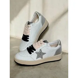 Noah Glitter Star Mid-Top Sneakers