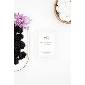 Blackberry & Magnolia Soy Wax Melt - 100% Natural, USA Grown, Free of Petrochemicals, Phthalates, and Parabens - 2.5 oz.