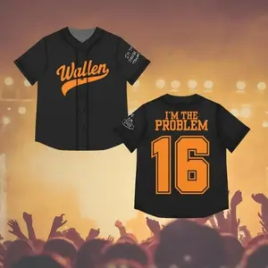 I’m the Problem Baseball Jersey –WL x Vols Fan Gift, Country Music Inspired, Clean Look, Goes with Anything, Looks Good