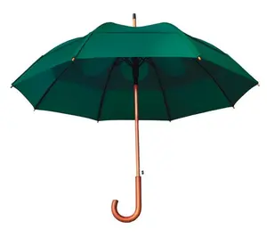 GustBuster 37148HU Classic Auto Open Umbrella, Hunter Green - 48 in.