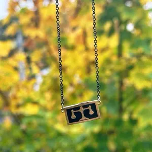 Libra Zodiac Charm Necklace