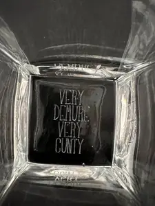 Very Demure Very C***y 12oz Rocks Glass - Laser Engraved