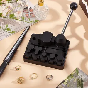 Professional ring bender with multiple dies-a jewelry making tool for ring forming and size adjustment, which is necessary for jewelry craftsmen and craftsmen, Jewelry Tools, Jewelry Maker