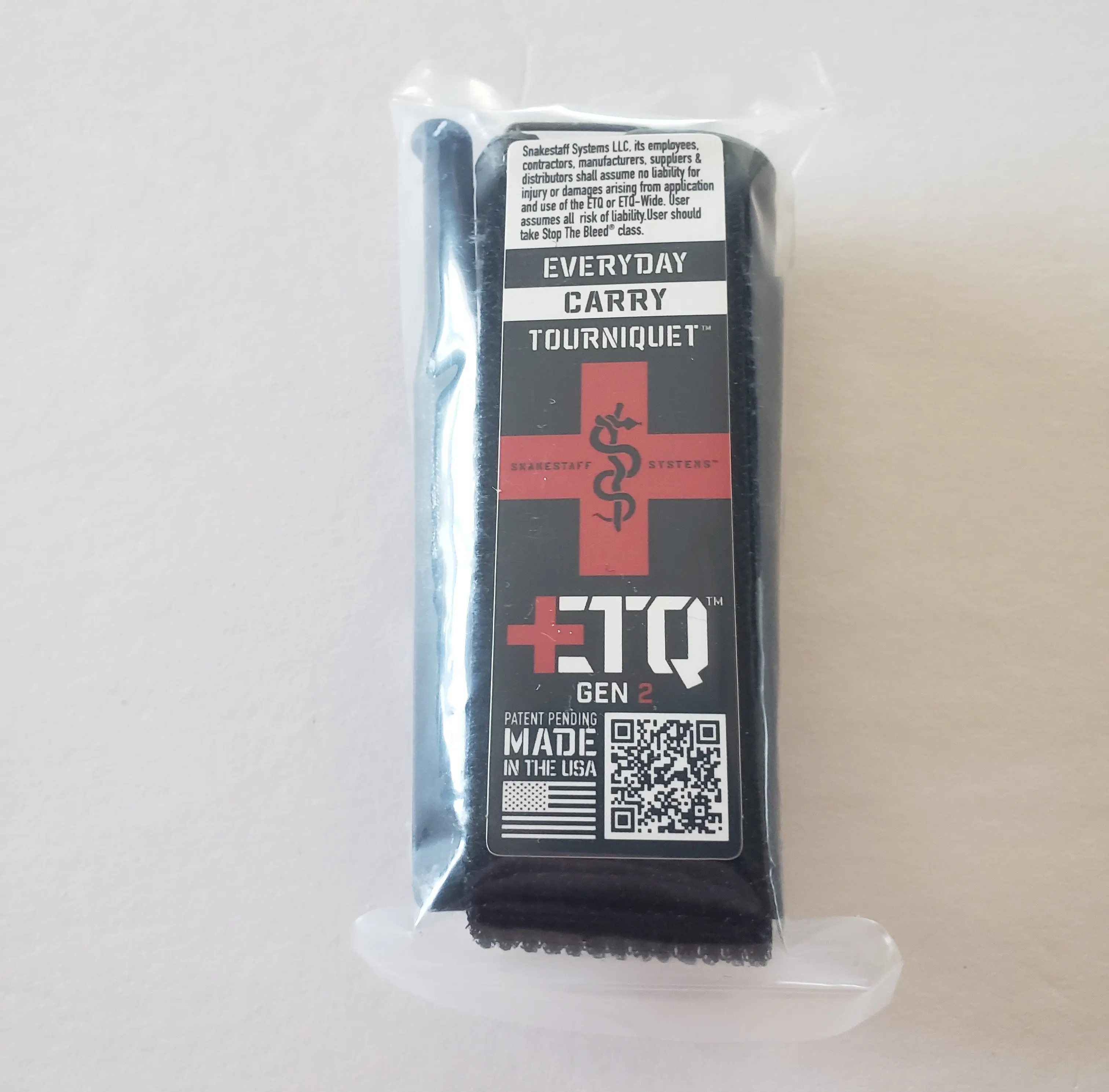SNAKESTAFF SYSTEMS - ETQ GEN-2 Tourniquets (Limit 2 Per Customer)