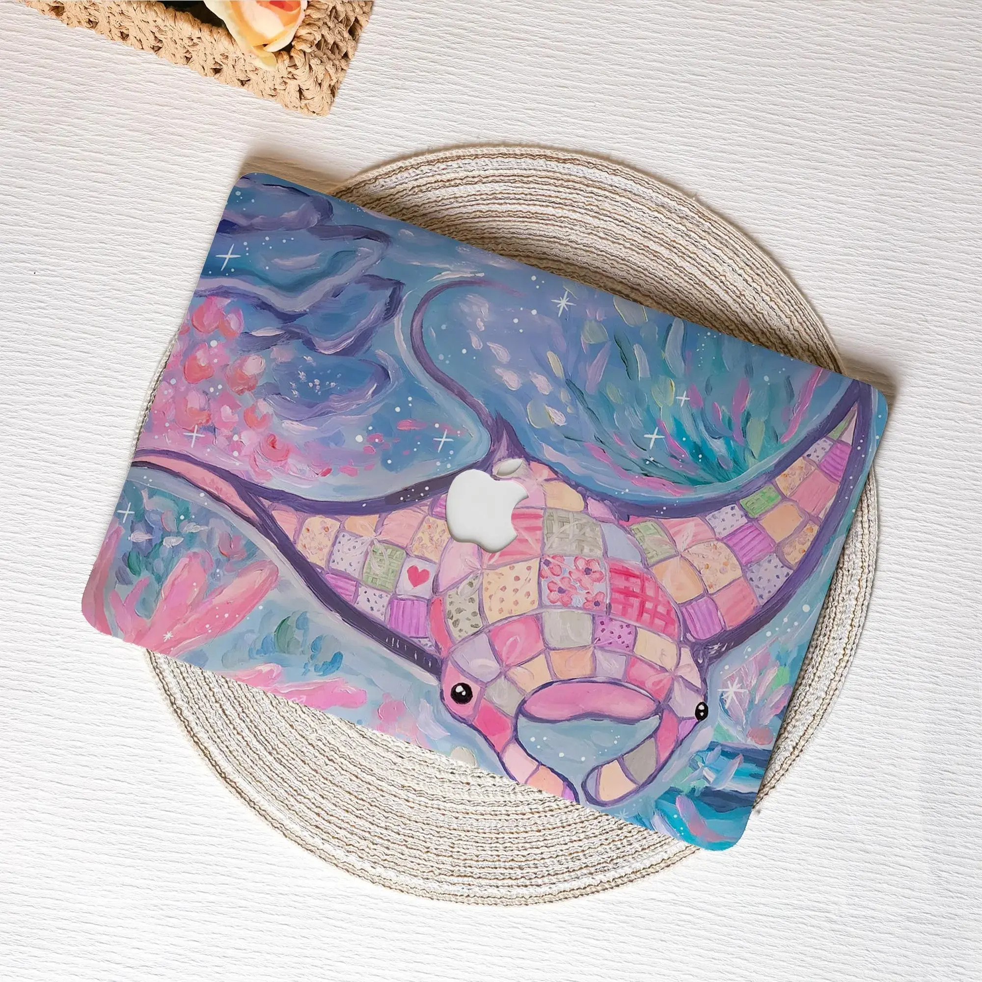 Fantasy Devil Fish MacBook Case for MacBook Air 15 13, MacBook Pro 16 14 13 Inch,  MacBook Protective Case Cover