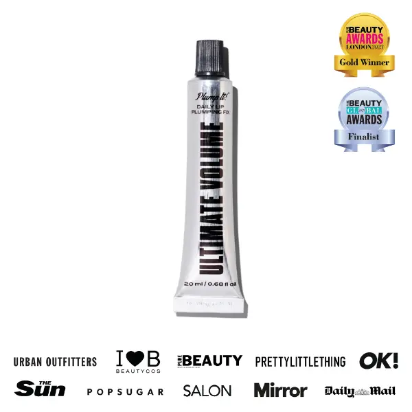 Plump It! Daily Lip Plumping Fix - with Peptamide 6 Plus, Vitamin C and A, and Hyaluronic Acid for Long Term Lip Plumping
