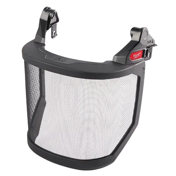 Milwaukee 48-73-1431 BOLT™ Series Heavy Duty Full Face Shield - Durable Stainless-Steel Mesh, Consistent Wide Field of View, Simple Removing and Replacing, Longer Product Lifetimes, Welding Tools Hardware Accessories