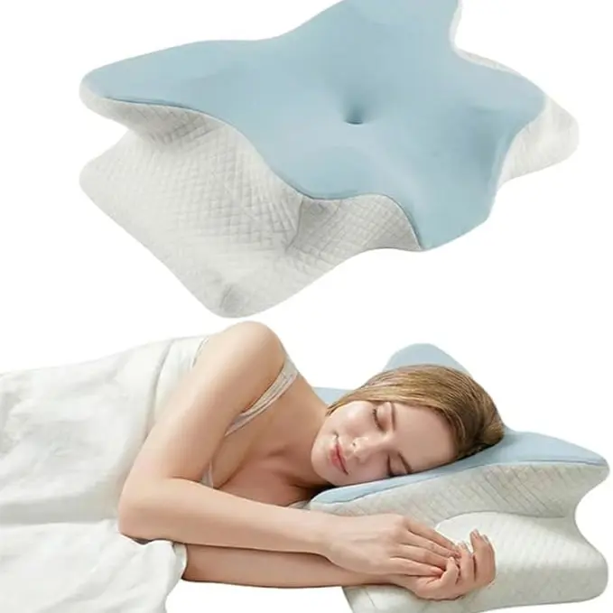 Blue Neck Pillow