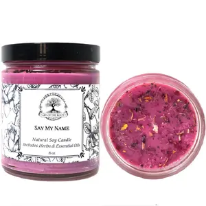 Say My Name Soy Candle for Passion, Seduction, Love & Attraction | Art Of The Root