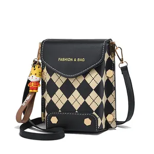 Journey Canvas 2026 New Women's Fashion Versatile Crossbody Bag Single Shoulder Mini Vertical Mobile Phone Bag | Gift-Worthy Tote Bag |   Chic for Work/Weekend