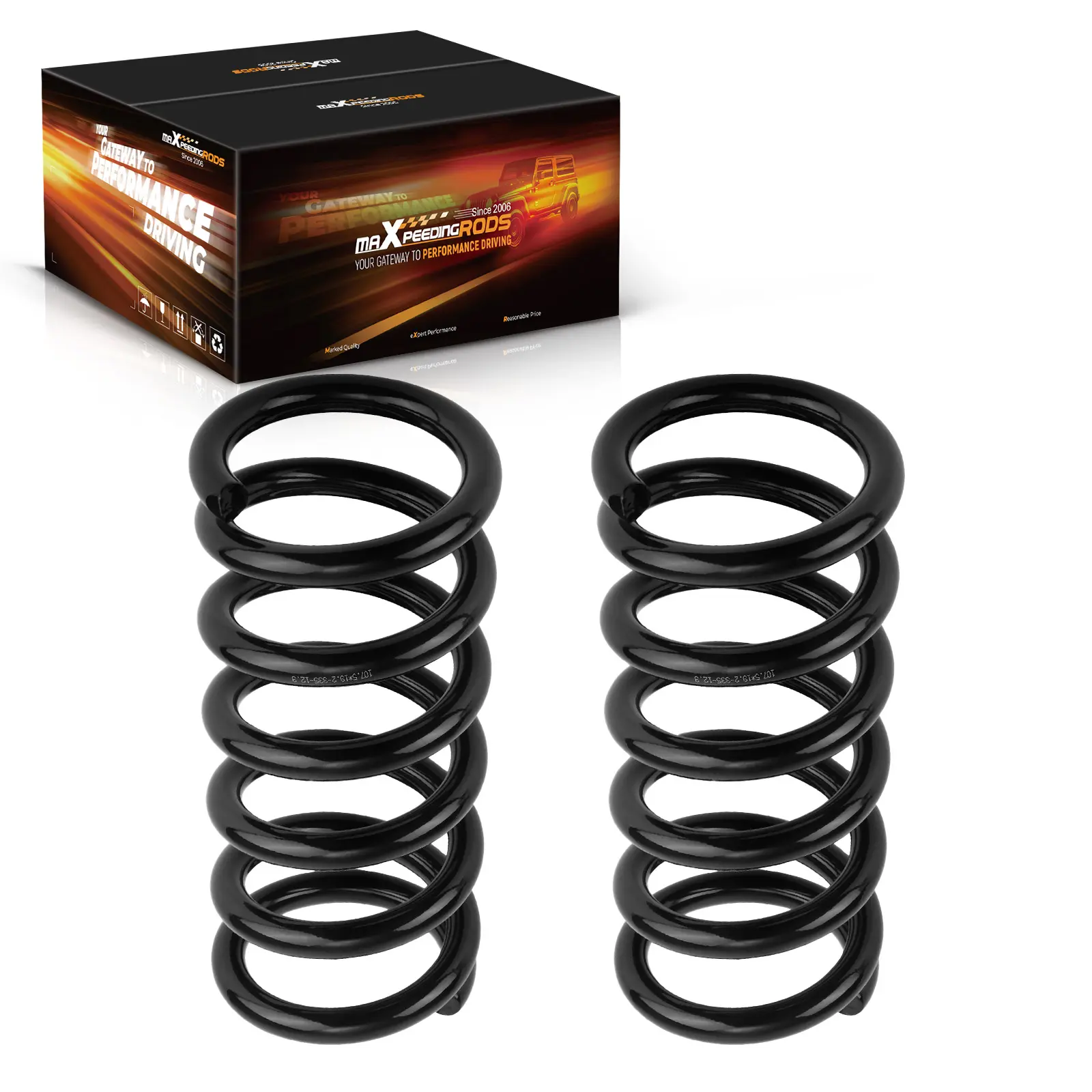 Front 3"in Coils Lowering Springs Lowering Kit compatible for Ford Ranger Mazda 1998-2012