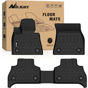 Nilight TPE Floor Mats for BMW X5 G05 (5 Seaters Only) 2019 2020 2021 2022 2023 2024 2025 2026, All Weather Custom Fit Heavy Duty Floor Liners
