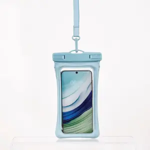 New model transparent waterproof phone case with touch screen protection, lanyard, and suitable for outdoor sports