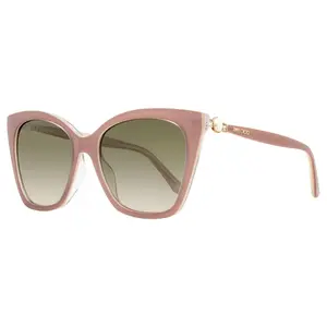 Jimmy Choo Cat Eye Sunglasses Rua /G Y9AHA Nude 56mm