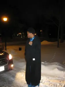 Shadow Maxi Hoodie - Black