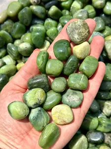 Serpentine Tumbled Stone - Polished Natural Serpentine Crystal