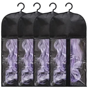 Hair Extension Holder Wig Storage Hanger for Multiple Wigs & Accessories, Random Color