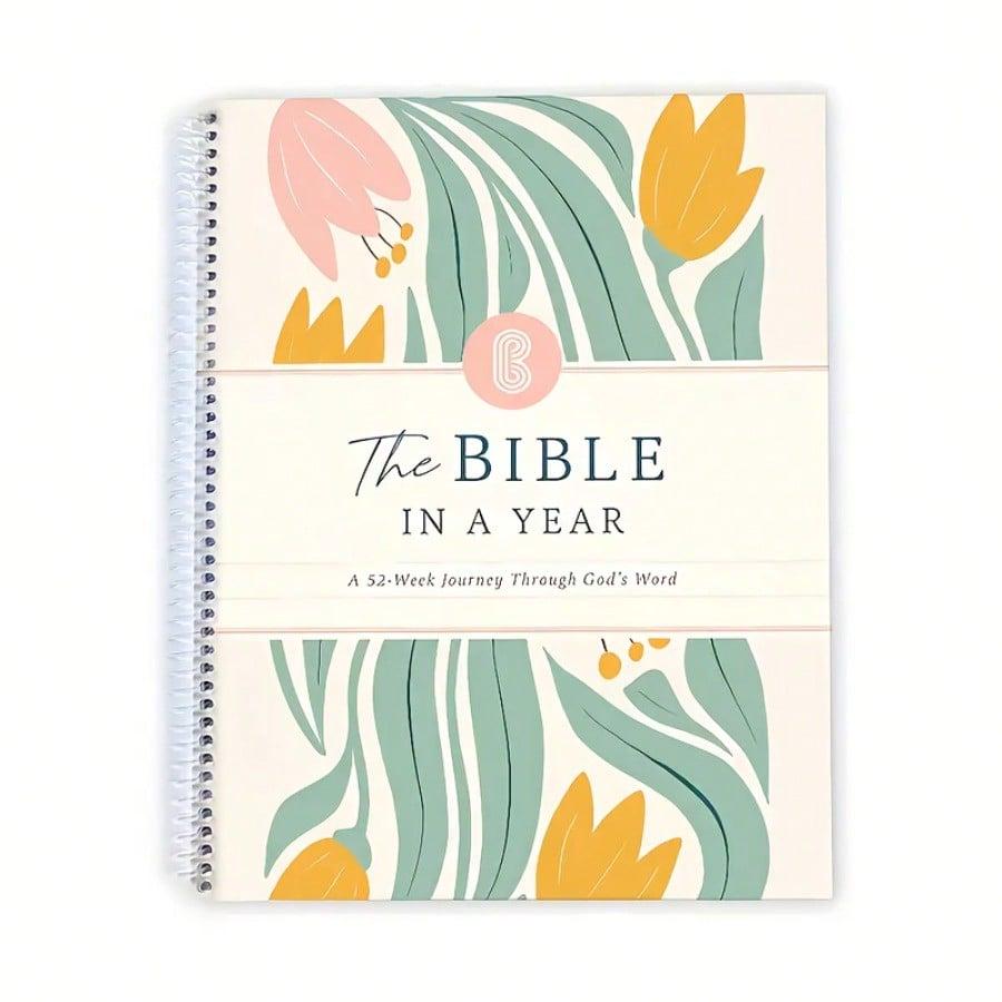 Women's 52-Week Bible Study Journal "The Bible In A Year"