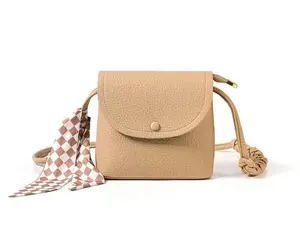 2 Women's Beige Crossbody Bag”