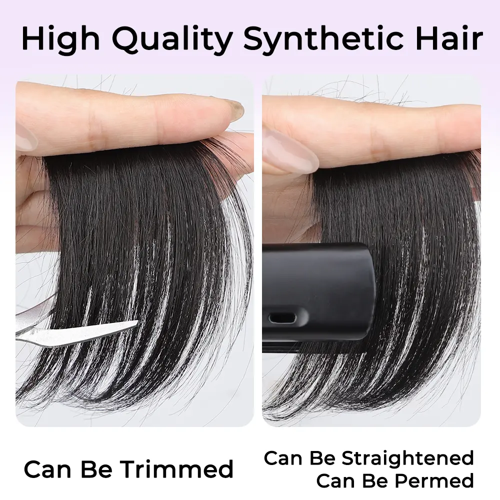 ONLYCUTE 18 inch Hair Topper Synthetic Slightly layered Hair  display picture 3