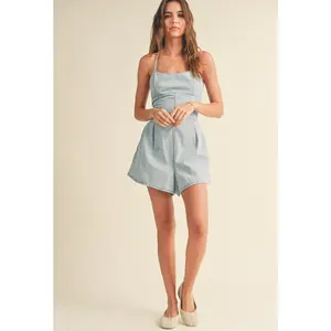 Millie Chambray Playsuit