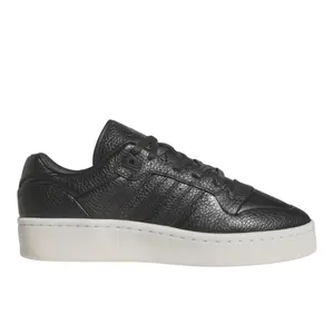 adidas Mens Rivalry Lux Low Lace Up Sneakers Shoes Casual - Black