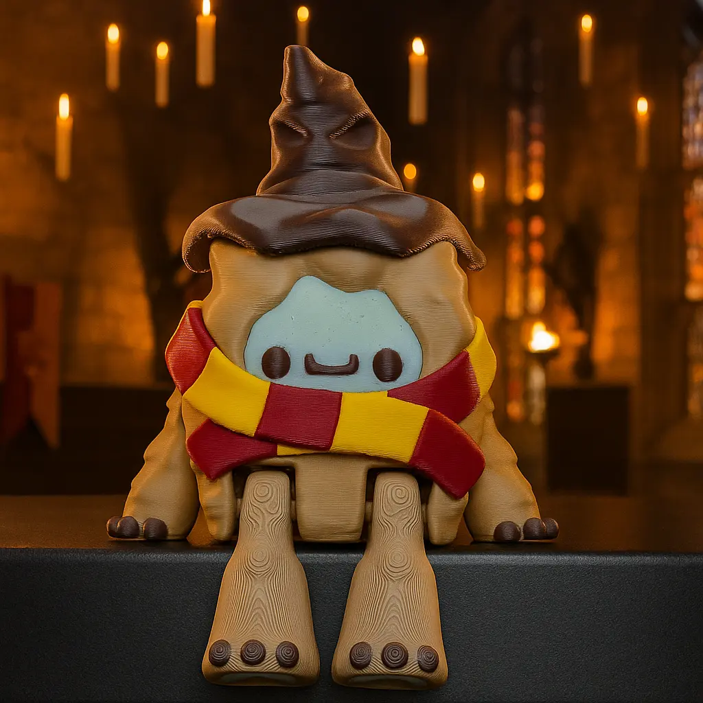 The Wizard Sorting Cauldron – Yeti Blind Box Collectible