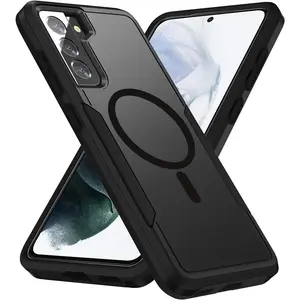 Samsung Galaxy S21 Plus Case - Military Grade Drop Tested, Shockproof Magnetic Tough Rugged Protection, Compatible with Magsafe, 6.7 Inch Casing