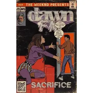 Comic Music Album Poster