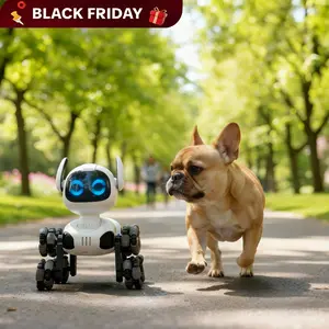 Remote control robot dog with automatic demonstration, remote control stunt remote control intelligent robot dog, suitable for boys and girls birthday gifts