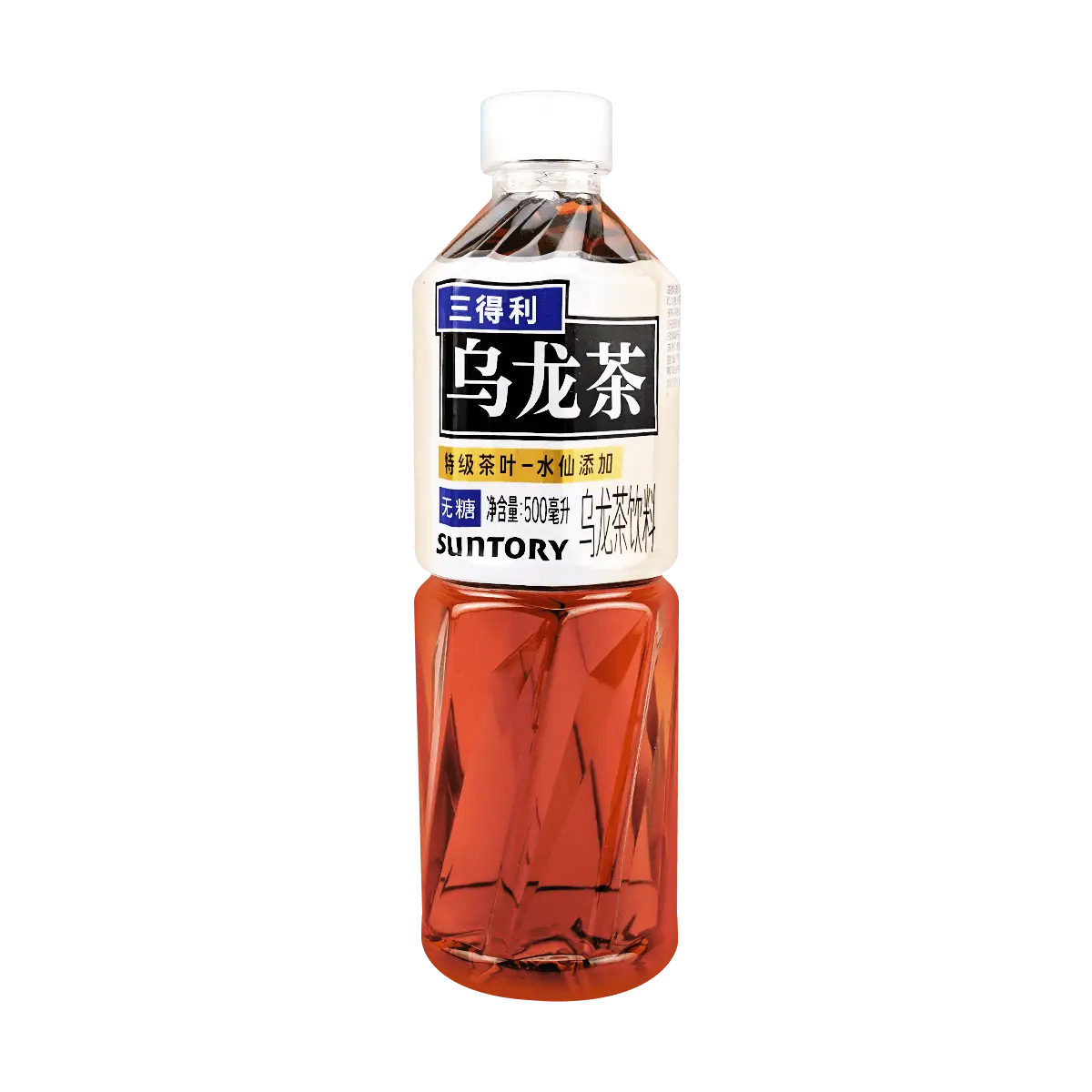 Suntory Oolong Tea Unsweetened Zero Sugar Zero Fat 500ml - Authentic China Mainland Version