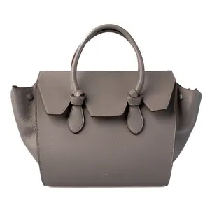 Pre-owned Celine Leather Shoulder Bags Small Bag Grey N26022212