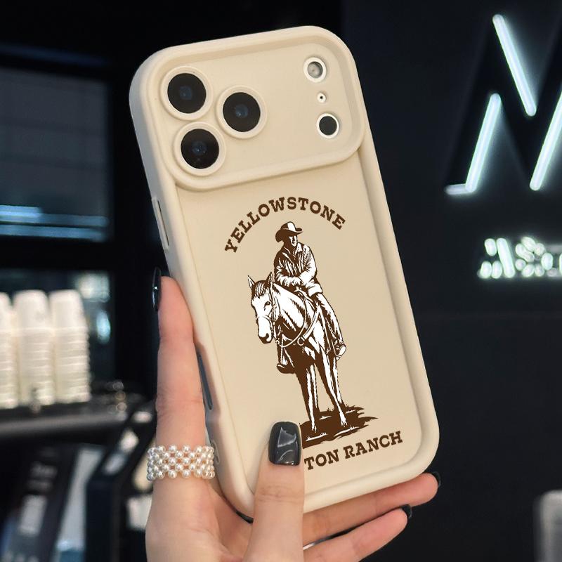 Yellowstone Dutton Ranch Case for iPhone 17 Air 16 16e 15 14 13 12 11 Pro Max Plus X XS Full Coverage Anti-Fingerprint Rugged Phone Cover Ideal Gift
