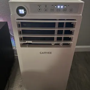 Garvee 8K/10K/12K/14K BTU Portable Air Conditioner 5-in-1 AC, AC Unit with Dehumidifier and Fan for Rooms up to 350 Sq Ft, Quiet Personal Cooling Fan with Remote Control for Bedroom, White | Remote Control, 24H Timer & Window Kit Included