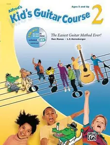USED-Alfred's Kid's Guitar Course 2: The Easiest Guitar Method Ever!, Book & Enhanced CD by Ron Manus (Paperback)