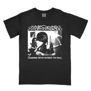 T-Shirt Dystopia Leaning With Intent To Fall Crust Punk Grindcore Vintage Doom Acid Bath - Menswear, Underwear doom graphic