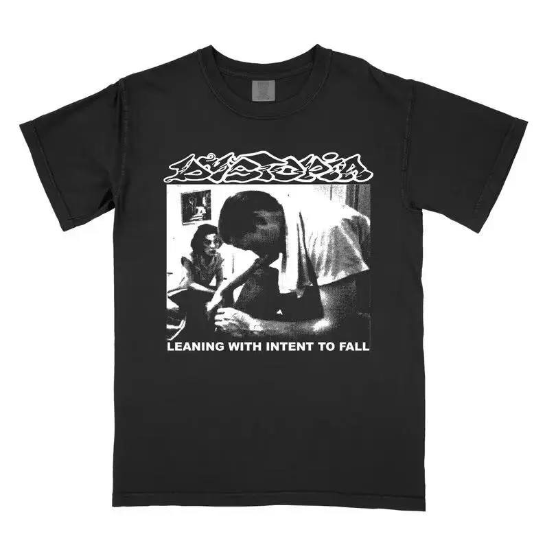 T-Shirt Dystopia Leaning With Intent To Fall Crust Punk Grindcore Vintage Doom Acid Bath - Menswear, Underwear doom graphic