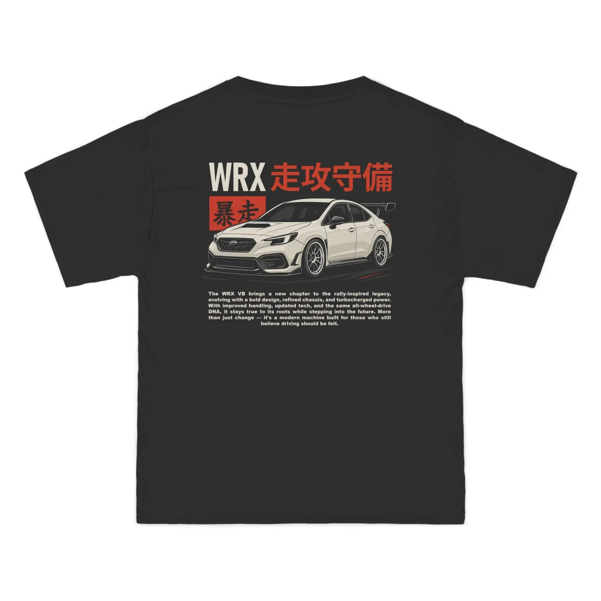 2022+ Subaru WRX (VB) JDM Car Tee – Car Enthusiast Graphic T-shirt Sweatshirt Hoodie 2 Sided