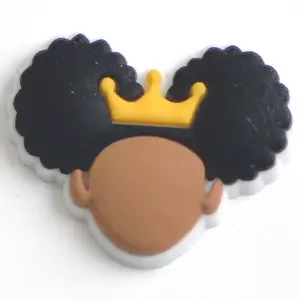 Puffball Princess Croc Charm, Jibbitz